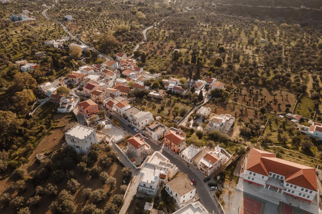 Cozy & Peaceful Apartment In Chalki Khalkíon Esterno foto
