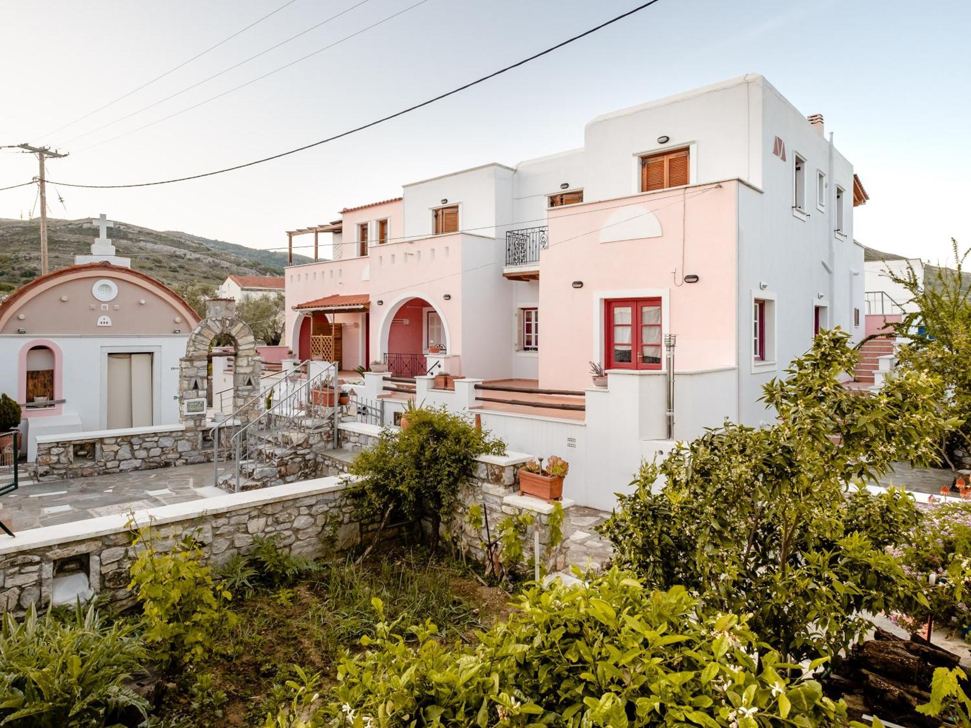 Cozy & Peaceful Apartment In Chalki Khalkíon Esterno foto