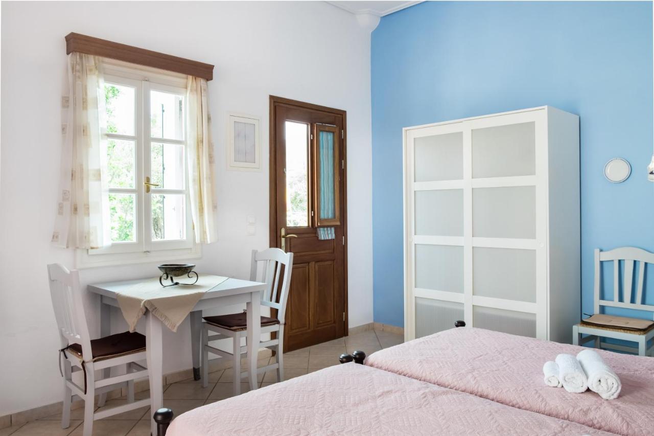 Cozy & Peaceful Apartment In Chalki Khalkíon Esterno foto